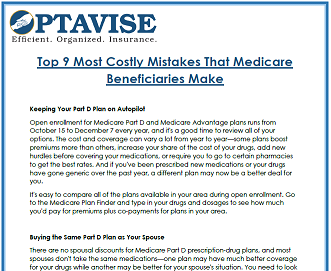 Top 9 Medicare Mistakes Consumer Guide